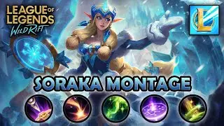 WILD RIFT: SORAKA Montage | Winter Wonder Soraka Skin | Wild Rift Montages | Eryx Gaming