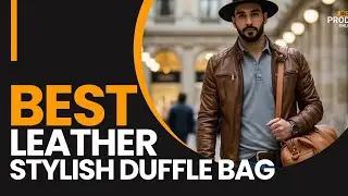 Premium Cow Pull-Up Leather Duffle Bag &ndash; Durable, Stylish & Timeless Travel Companion