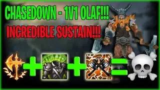 INCREDIBLE CHASEDOWN AND 1V1 OLAF- Olaf Jungle Season 10