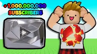 Gaining 5,345,784,732 Subscribers in Roblox Youtuber Tycoon !