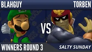 SS139 [Melee] - Torben (Captain Falcon) vs Blahguy (Luigi) - Winners Round 3