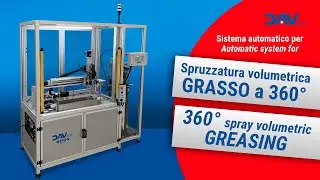 Spruzzatura volumetrica grasso Maconfluor 621-4 a 360&deg; | 360&deg; spray volumetric greasing
