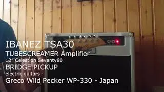 Ibanez TSA30  - Greco Wild Pecker WP-330 - Japan