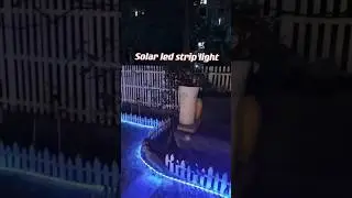 Solar strip light #striplight #rgb  LED strip light 5meter /roll ,#solar #solarstrip  #led