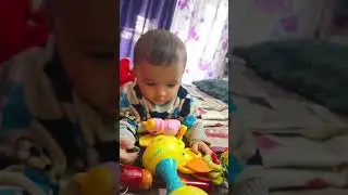 Official Toy Tester! 🧸😂 Itna Saara Kaam? #shorts #cutebaby #babyshorts