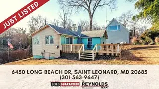 6450 Long Beach Dr, Saint Leonard, MD 20685 The Reynolds Team (301) 563 9647