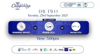 NBQ2025 1/8th Stage Contest 6 - FGCM STU v GHAMSU KNUST v PENSA UCC