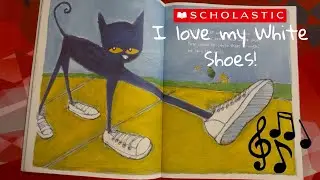 🎶 Книга для пения &laquo;Я люблю свои белые туфли&raquo; с котом Питом! 🎶