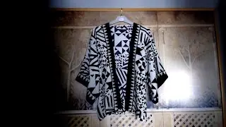 #Tutorial: chaqueta estilo kimono súper fácil.