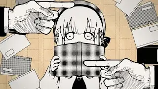 【手描きMAD】オカ研で「古書屋敷殺人事件」