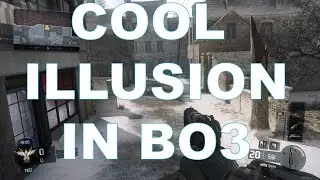 OPTICAL ILLUSION IN MAP!-BEST MAP EVER!?- CALL OF DUTY BLACK OPS 3