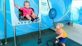 Kids are enjoying Frost Museum Miami