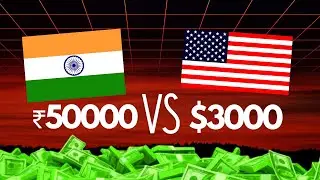 India vs USA Salary Comparison 🇮🇳🇺🇸 | Shocking Difference You MUST See!