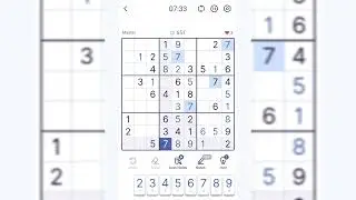 Sudoku no. 52 Master lvl #sudokusolver #sudoku #sudokutrending #sudokugame #viralvideos #viral #play