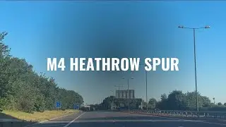 M4 Heathrow Spur, London &ndash; Driving &ndash; 4K