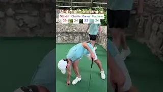 Y2:S11 Mini Golf Tournament #2 18 holes (Hole 11) #golf #minigolf #viral