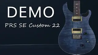 PRS SE Custom 22 Whale Blue DEMO | Muziekhuis Souman
