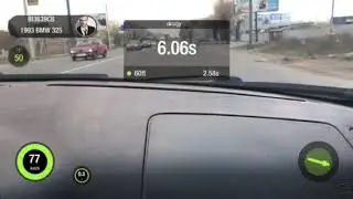 Bmw e36 m52b25 vanos 0-100km\h
