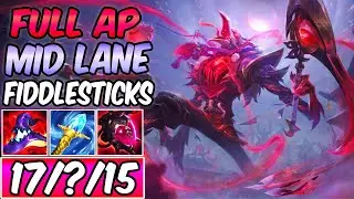 S+ FULL AP FIDDLESTICKS MID | New Build & Runes S14 | BLOOD MOON FIDDLESTICKS | League of Legends