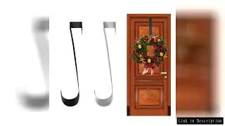 1PCS Christmas Wreath Hook Hanger Over Door Christmas Wreath Hanger Front Door Wreath Hook for Chris