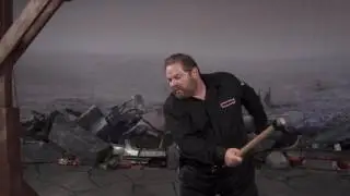 Some Serious Action with the Norse Hawk from Cold Steel