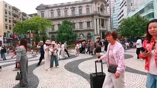 Highway road of Senado Square, Macau // San Malo 