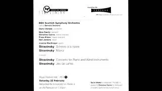 Stravinsky - opera - Mavra (22.02.1997)
