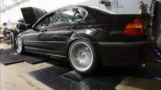 2003 BMW 330i with S54 Engine Swap Dyno Run