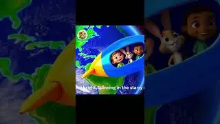 🚀 Zoom! Learn Planets & Space (Kids Rhymes) #shorts