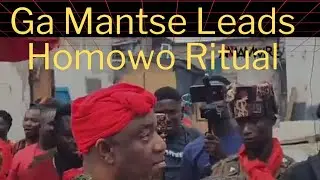 Ga Mantse Sprinkles Kpoikpoi at Stool Houses | Homowo Festival 2025