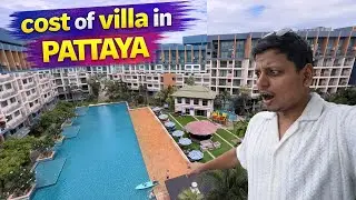 Cost of Villa in Pattaya ?! 😳 | Cheaper Than India? | Budget Travel