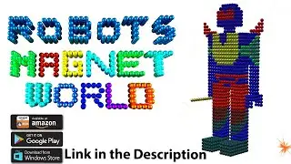 Transformer Sideswipe Robot Coloring With Magnetic Balls - Magnet World 3D Game For Android/Amazon
