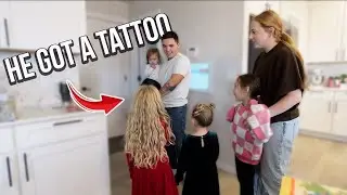 Бен сделал ОГРОМНУЮ татуировку!!!