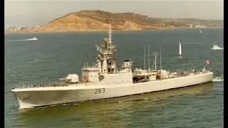 HMCS Yukon dive