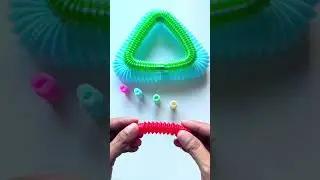 Gentle DIY POP Tube Sounds | Calm Odd ASMR #asmr #satisfyingvideos #relaxing #oddasmr #creative