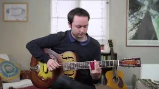 I Am The North - Walkin' Blues played on a National Triolian