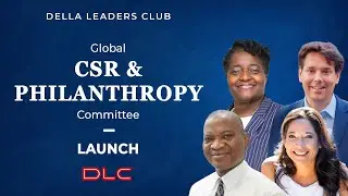 DLC Global CSR & Philanthropy Committee launch by Chief Guests Dr.Bhaskar Chatterjee, Kimberly Lewis