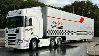 St-Paul Racecars on the move to Classic GP Assen Netherlands.