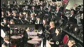Raise the Roof by Michael Daugherty; Eric Hollenbeck, soloist; J. Steven Moore, conductor.