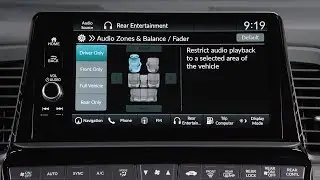 Honda Civic 2025 года | Настройка учётной записи Google