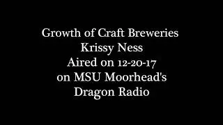 Growth of Craft Breweries