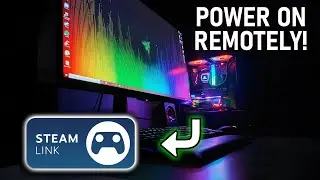 Как настроить функцию Wake on LAN для Steam Link (удалённое включение ПК из Steam Link по локальн...
