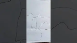 How to draw a beautiful nature #artofnature #and
