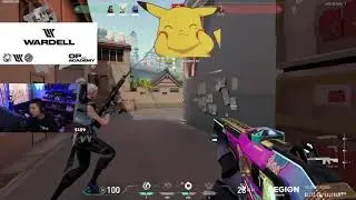 Valorant TSM Wardell Playing RADIANT RANK OMEN | MVP