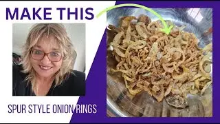 Crispy 'Spur' Style Onion Rings (net beter)