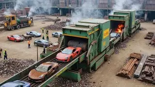 Inside the Recycling Factory &ndash; How Millions of Old Cars Recycled Into Steel Pipes for Burj Khalifa