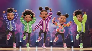 Jesus Is King 👑 | Afrobeat Praise Dance for Kids | Fun Christian Song by AfroStarz #kids #kidsvideo