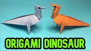 3D Paper Dinosaur | Origami Dinosaur