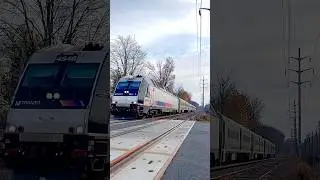 New Jersey Transit On The Pascack Valley Line! ALP45-DP #4548 Leads!