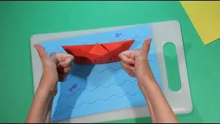 How To Make A Paper Boat #papercraft #ship - Cool idea for a craft